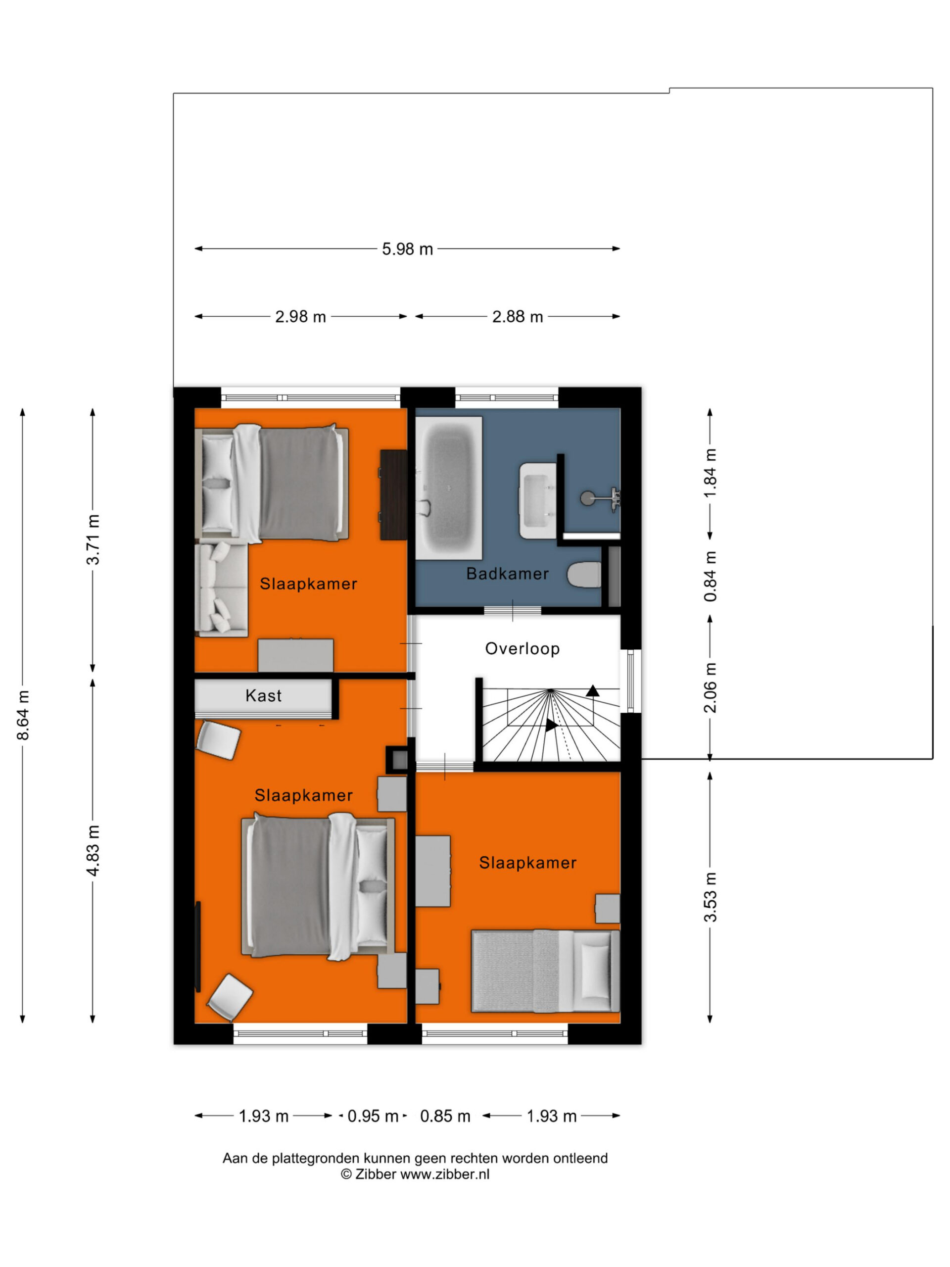 Tubbergen – Schildhuisstraat 8 – Plattegrond