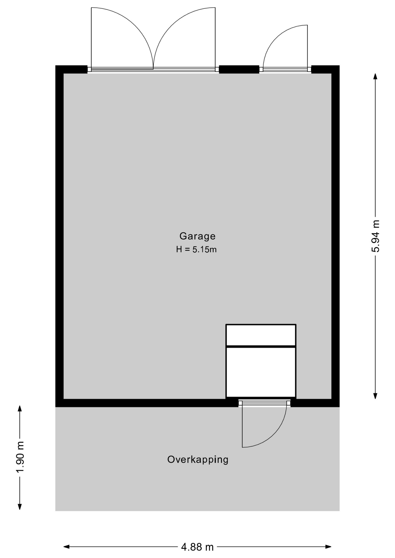 Diepenheim – Grotestraat 31 – Plattegrond 3