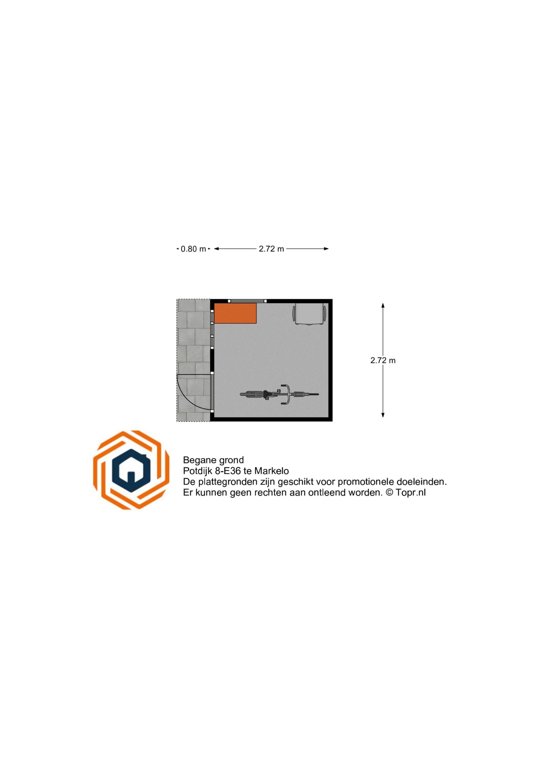 Markelo – Potdijk 8E36 – Plattegrond 2