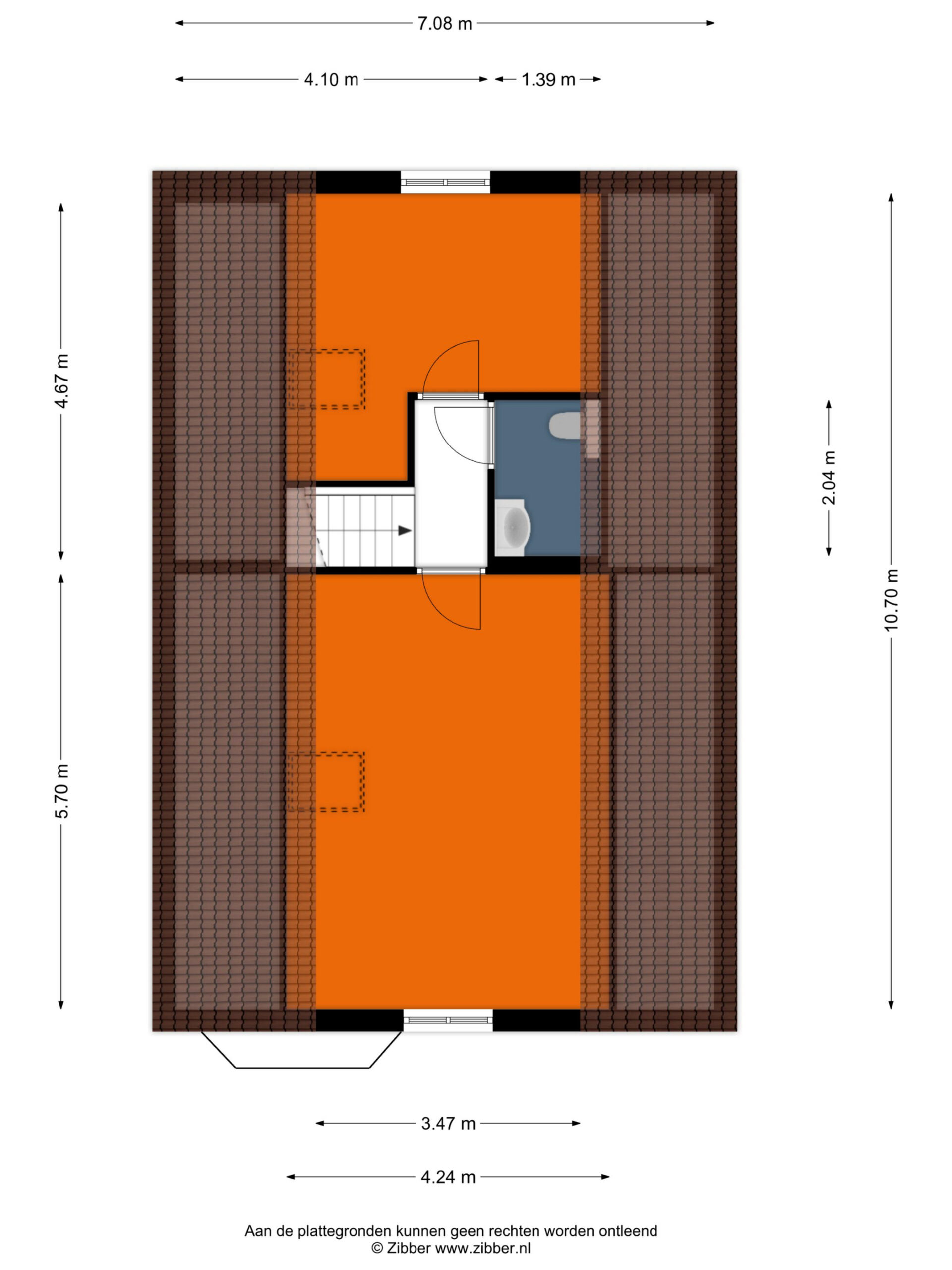 Markelo – Potdijk 8E36 – Plattegrond 3