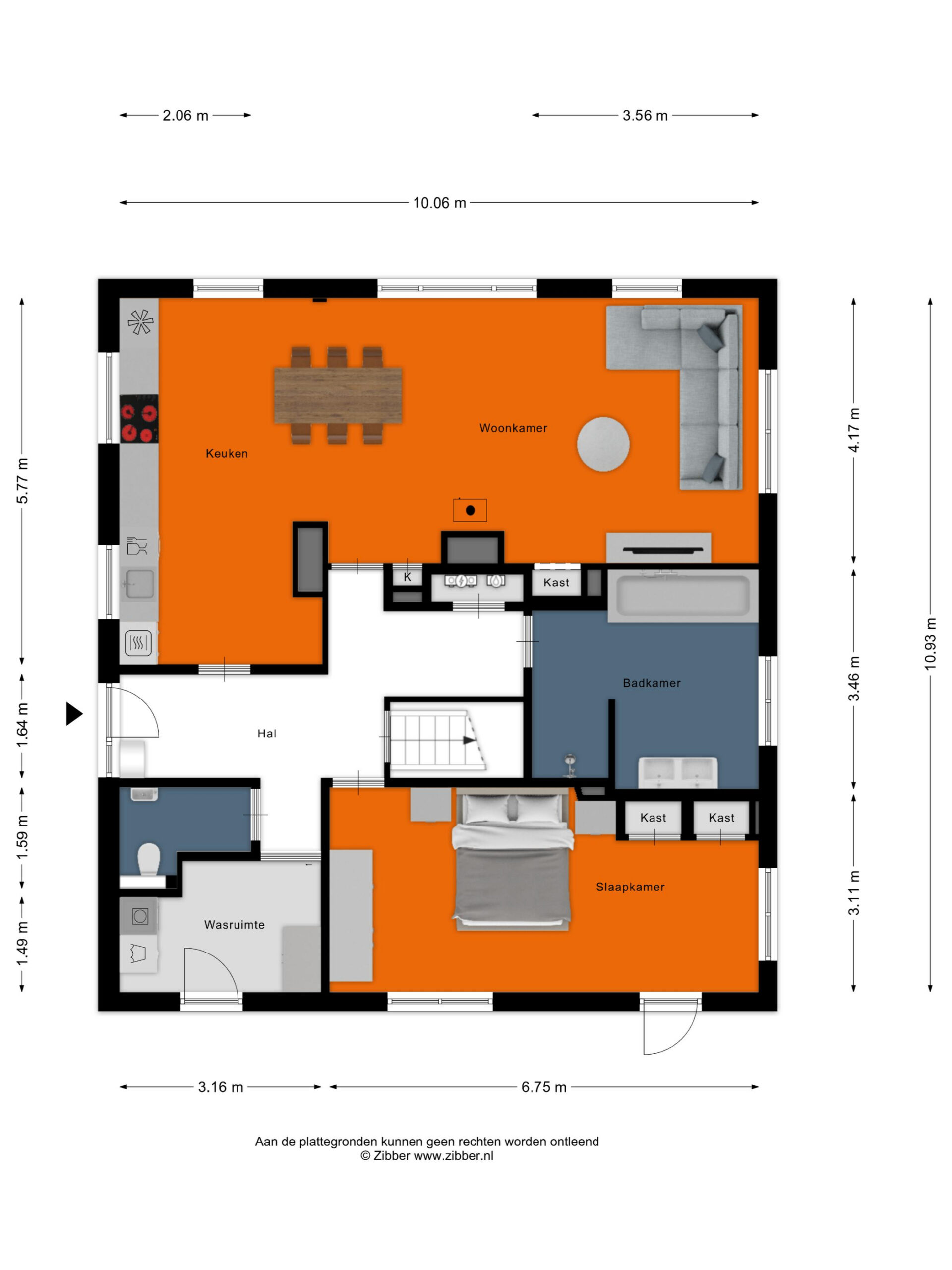 Markelo – Voordesdijk 1 – Plattegrond
