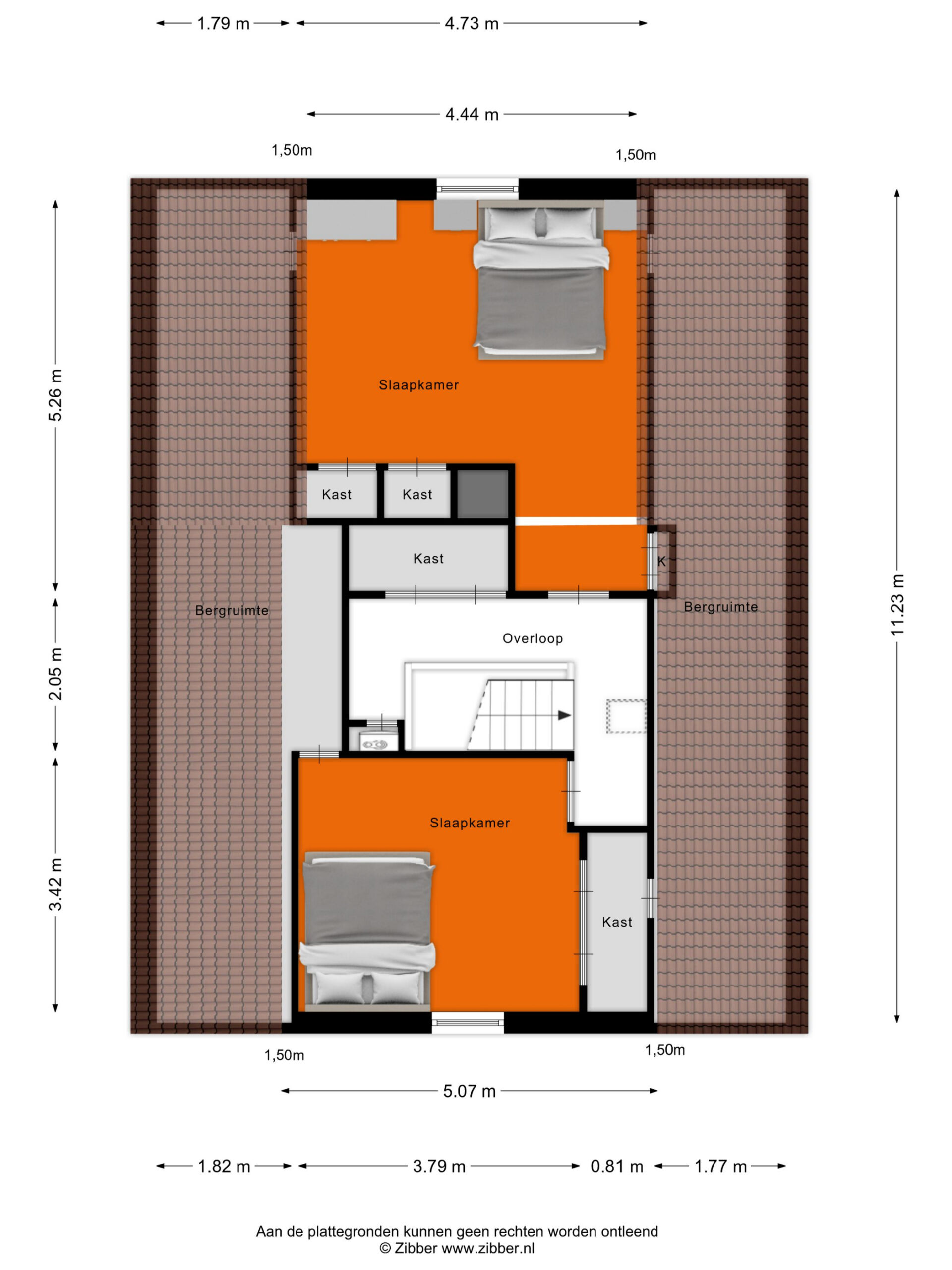 Markelo – Voordesdijk 1 – Plattegrond 2