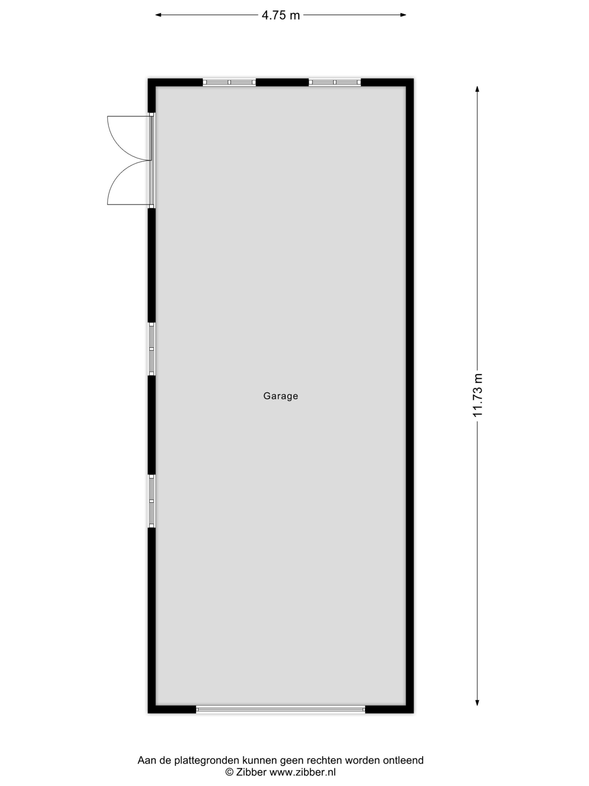 Markelo – Voordesdijk 1 – Plattegrond 4