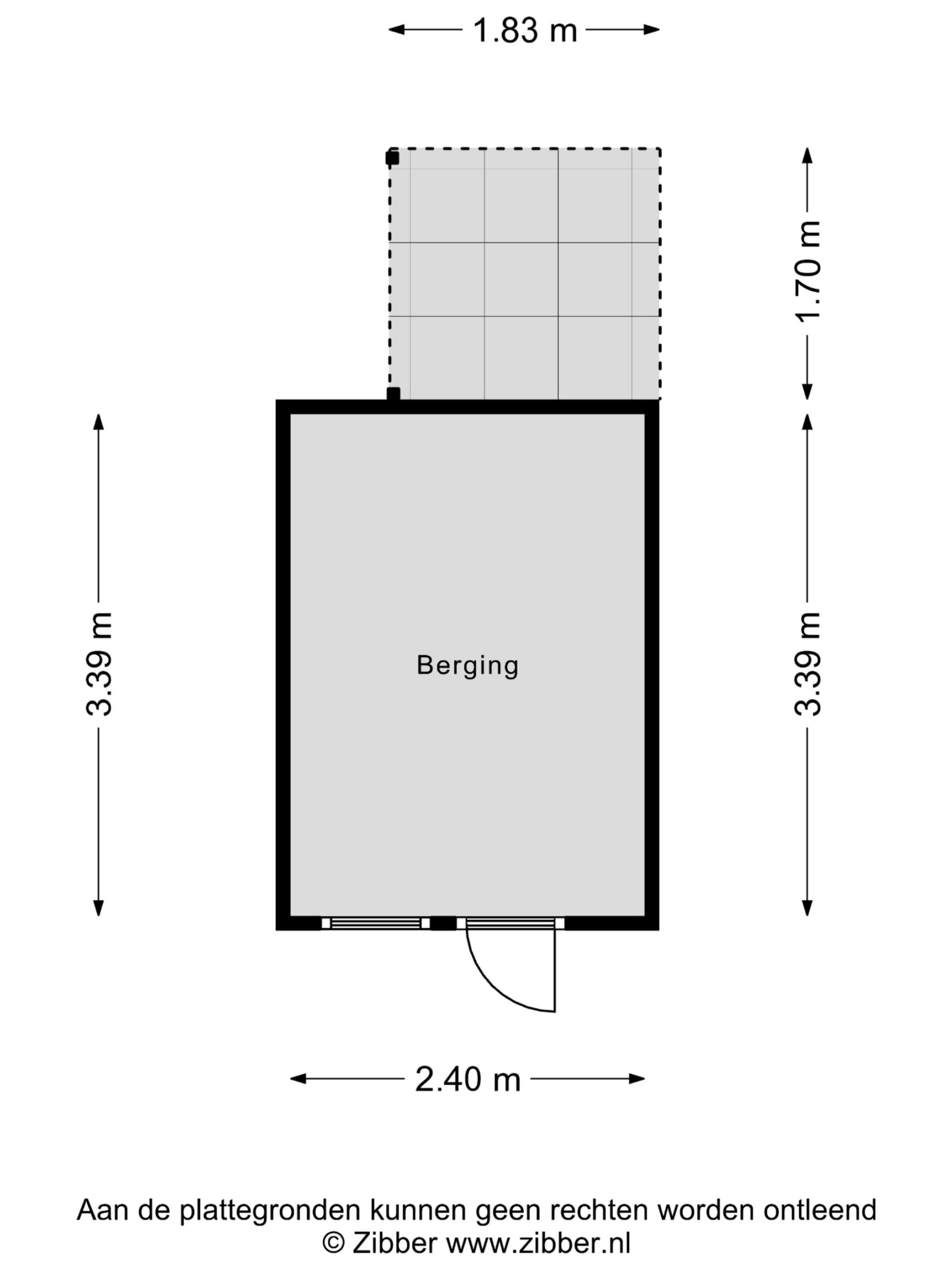 Markelo – Potdijk 8D28 – Plattegrond 3