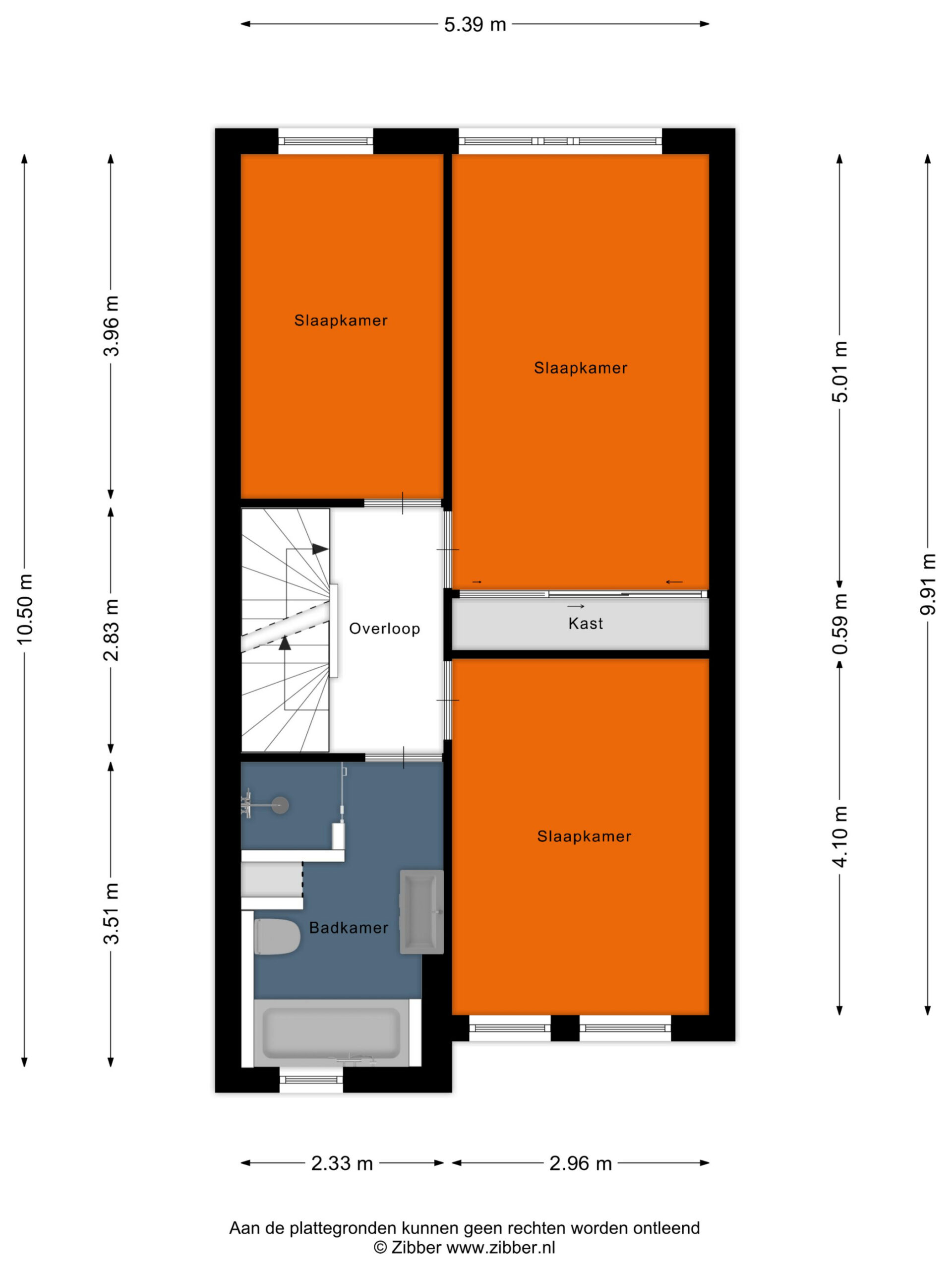 Almelo – Springerstraat 24 – Plattegrond 2