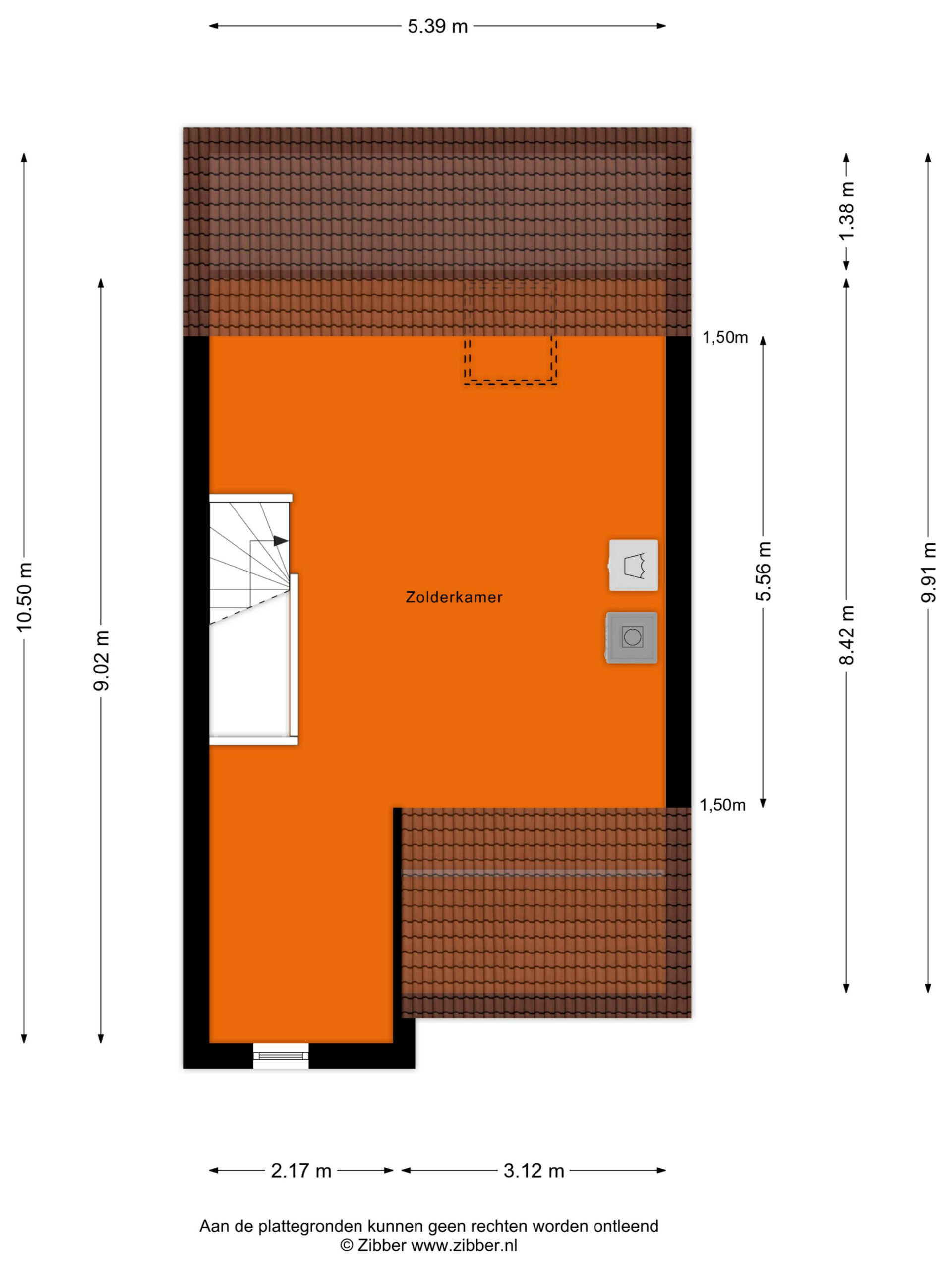 Almelo – Springerstraat 24 – Plattegrond 3
