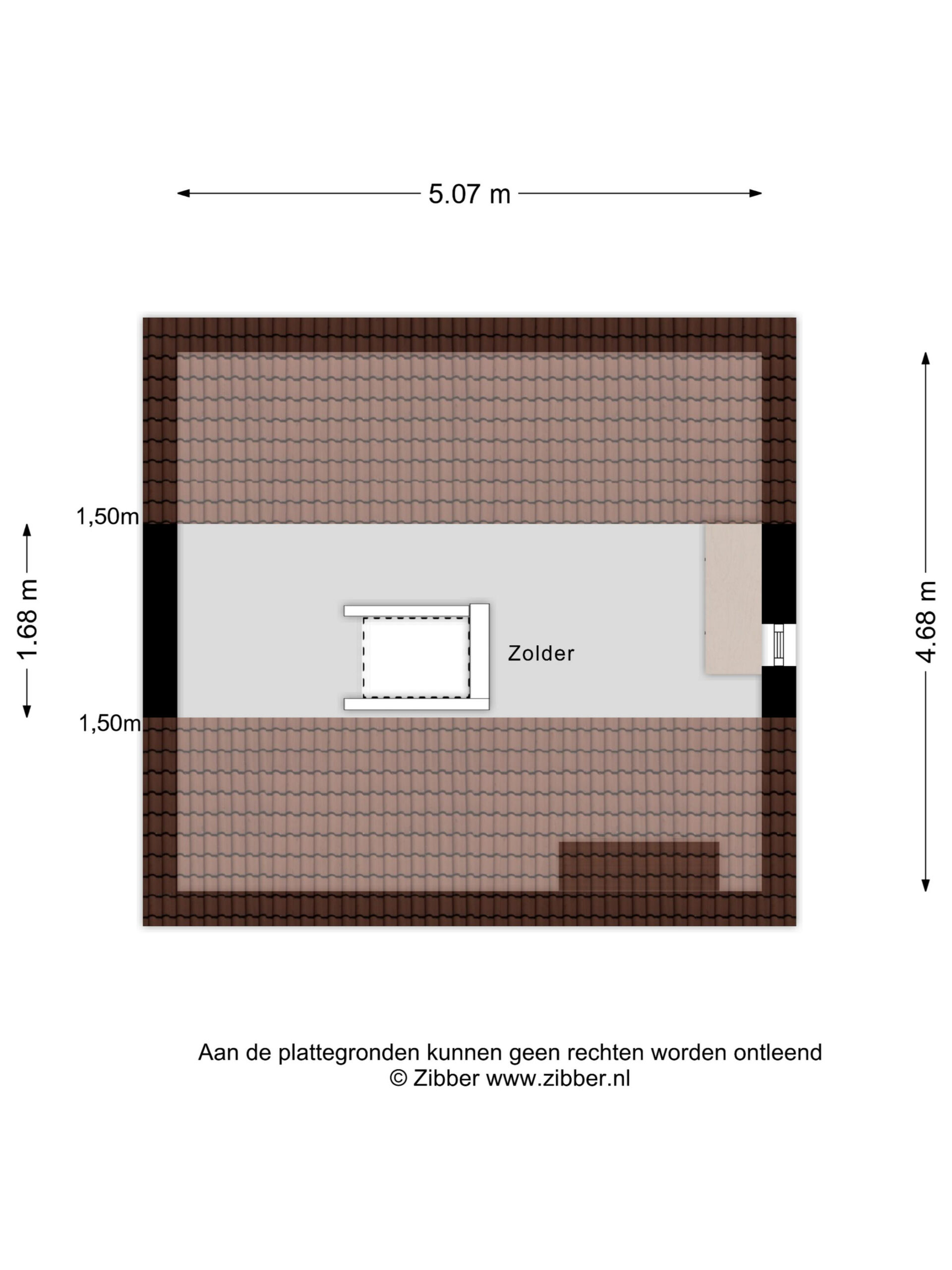 Goor – De Blauwververij 14 – Plattegrond 3