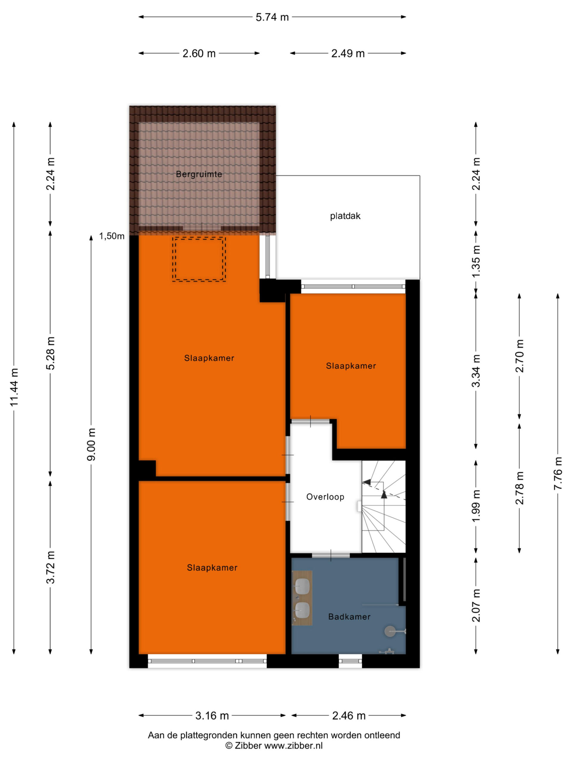 Diepenheim – De Kerkegaarden 53 – Plattegrond 2