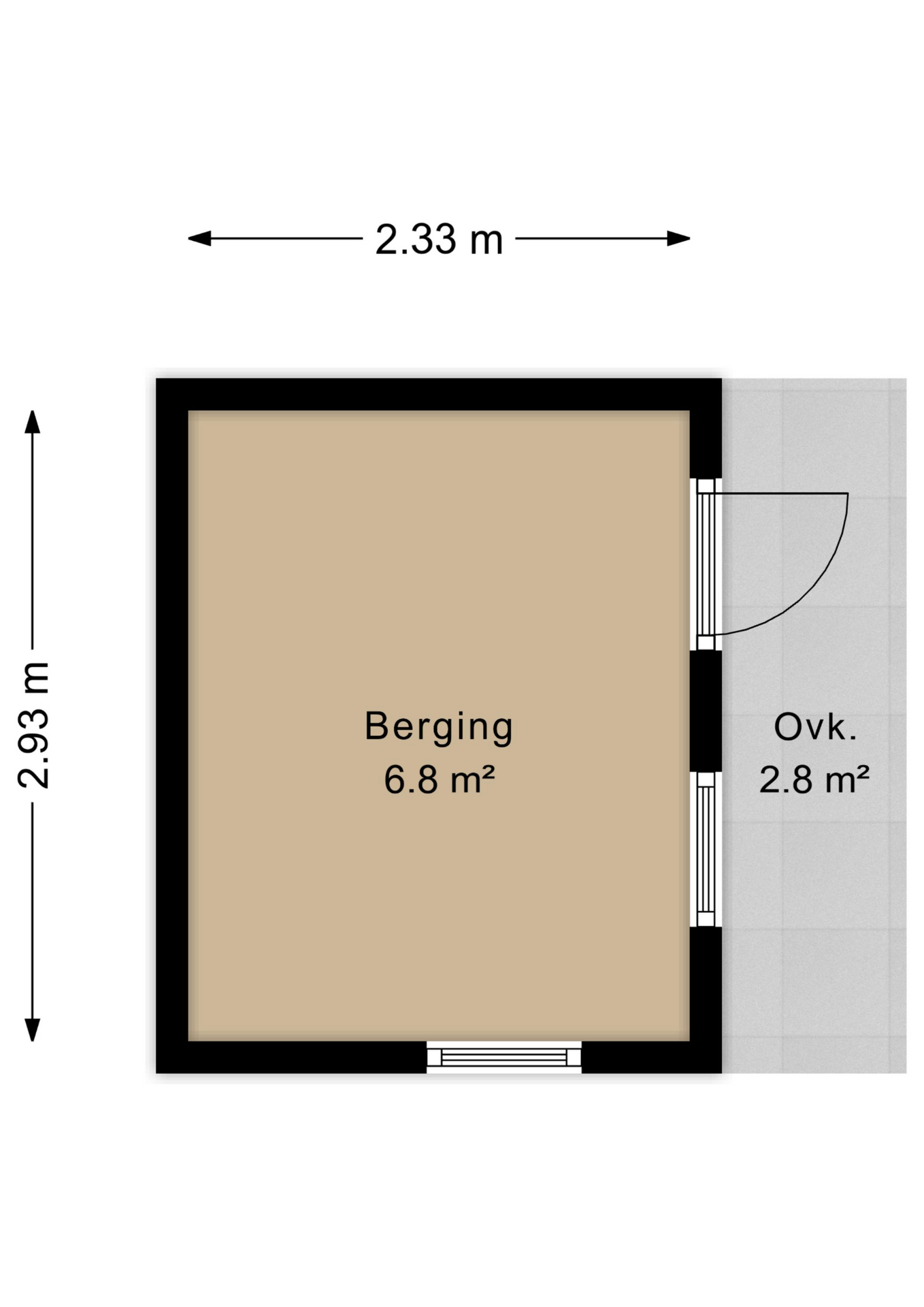 Markelo – Potdijk 8E23 – Plattegrond 3