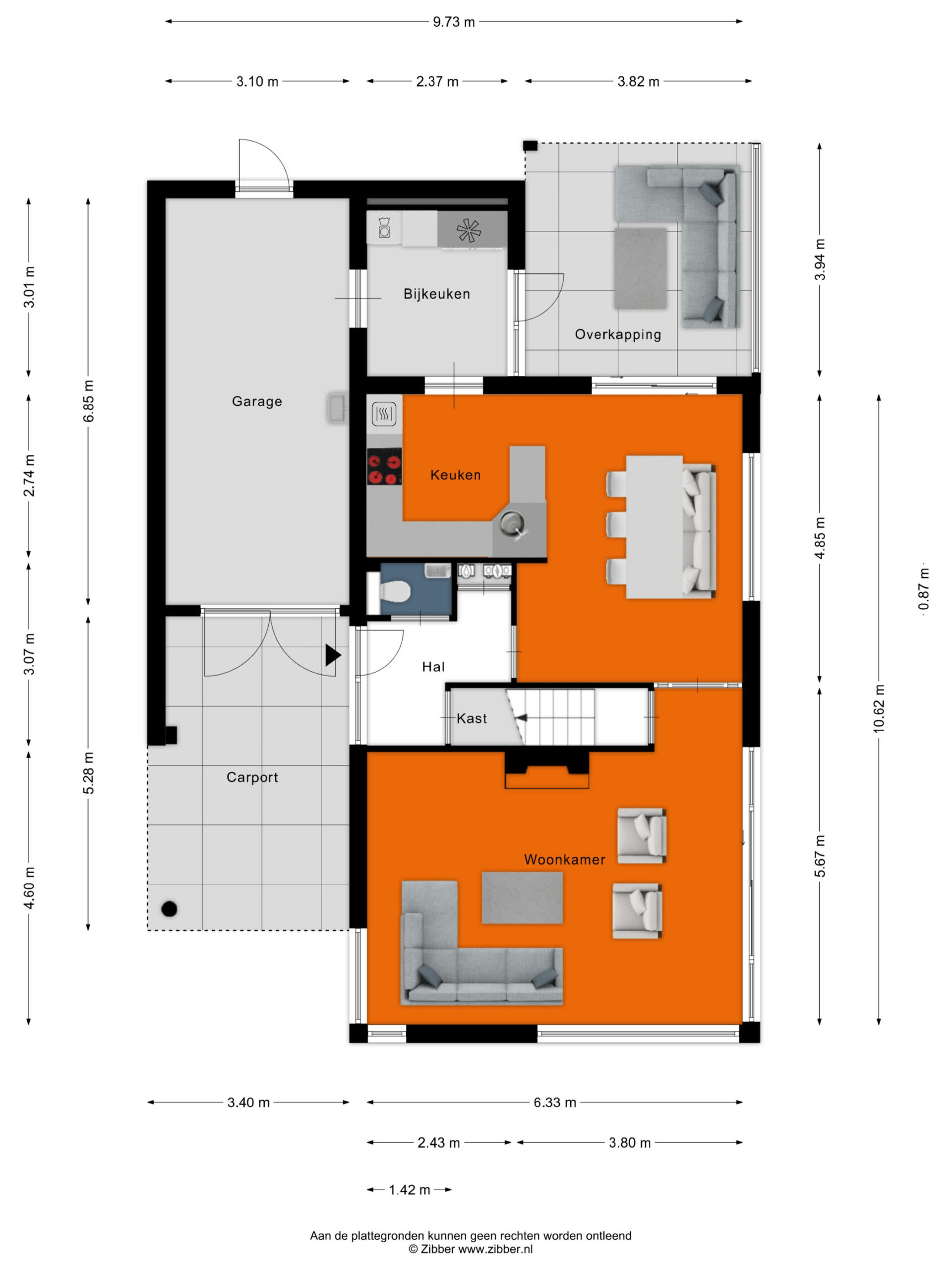 Almelo – Broderie 16 – Plattegrond