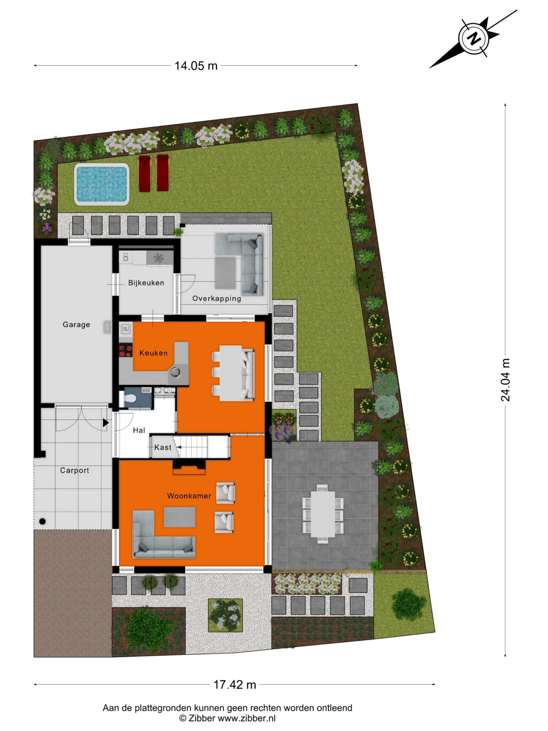 Almelo – Broderie 16 – Plattegrond 3
