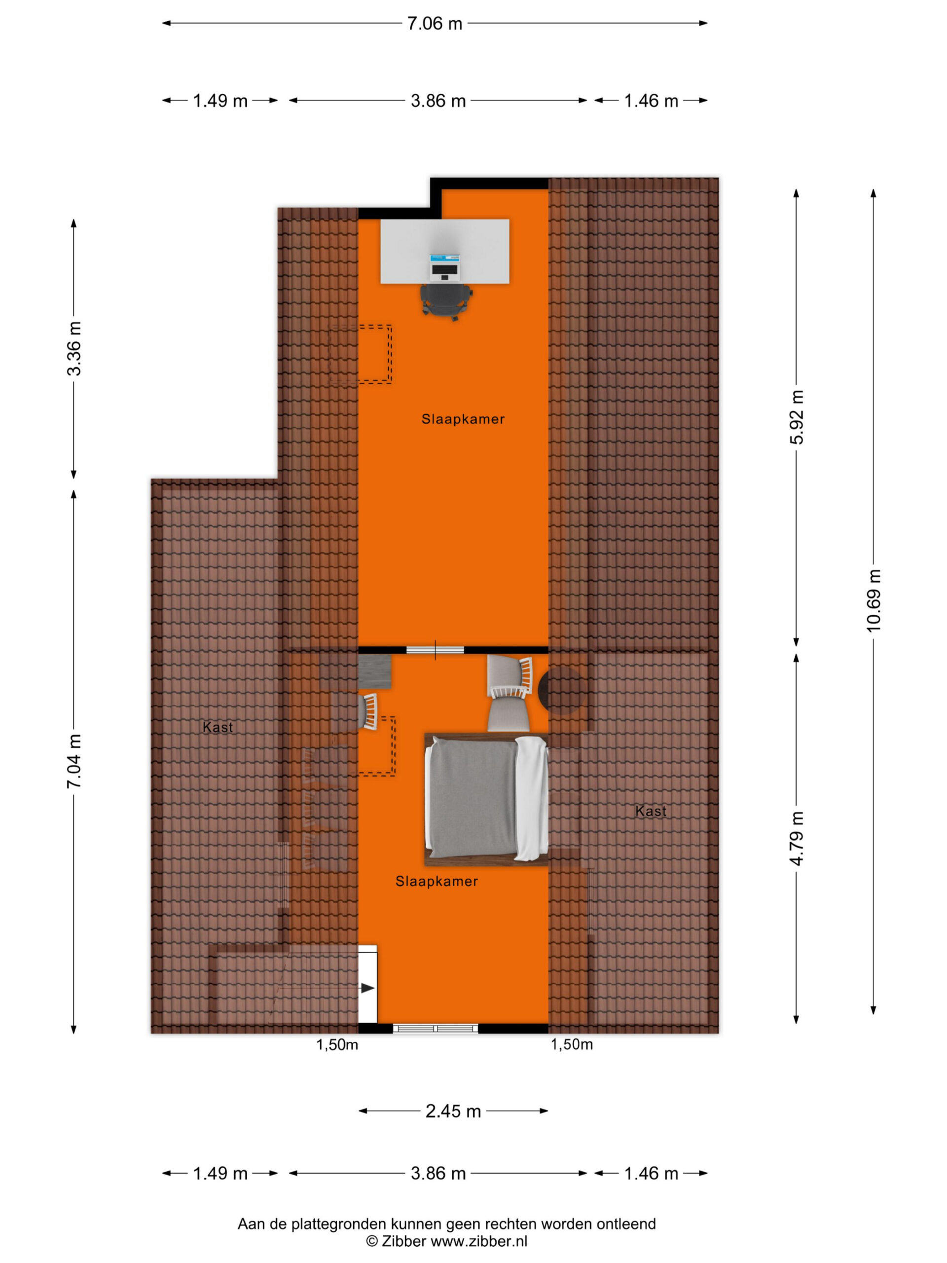 Markelo – Potdijk 8D2 – Plattegrond 3