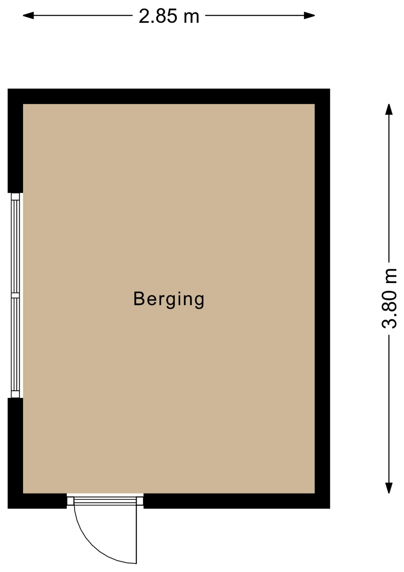 Goor – Pieter Langendijkstraat 25 – Plattegrond 4