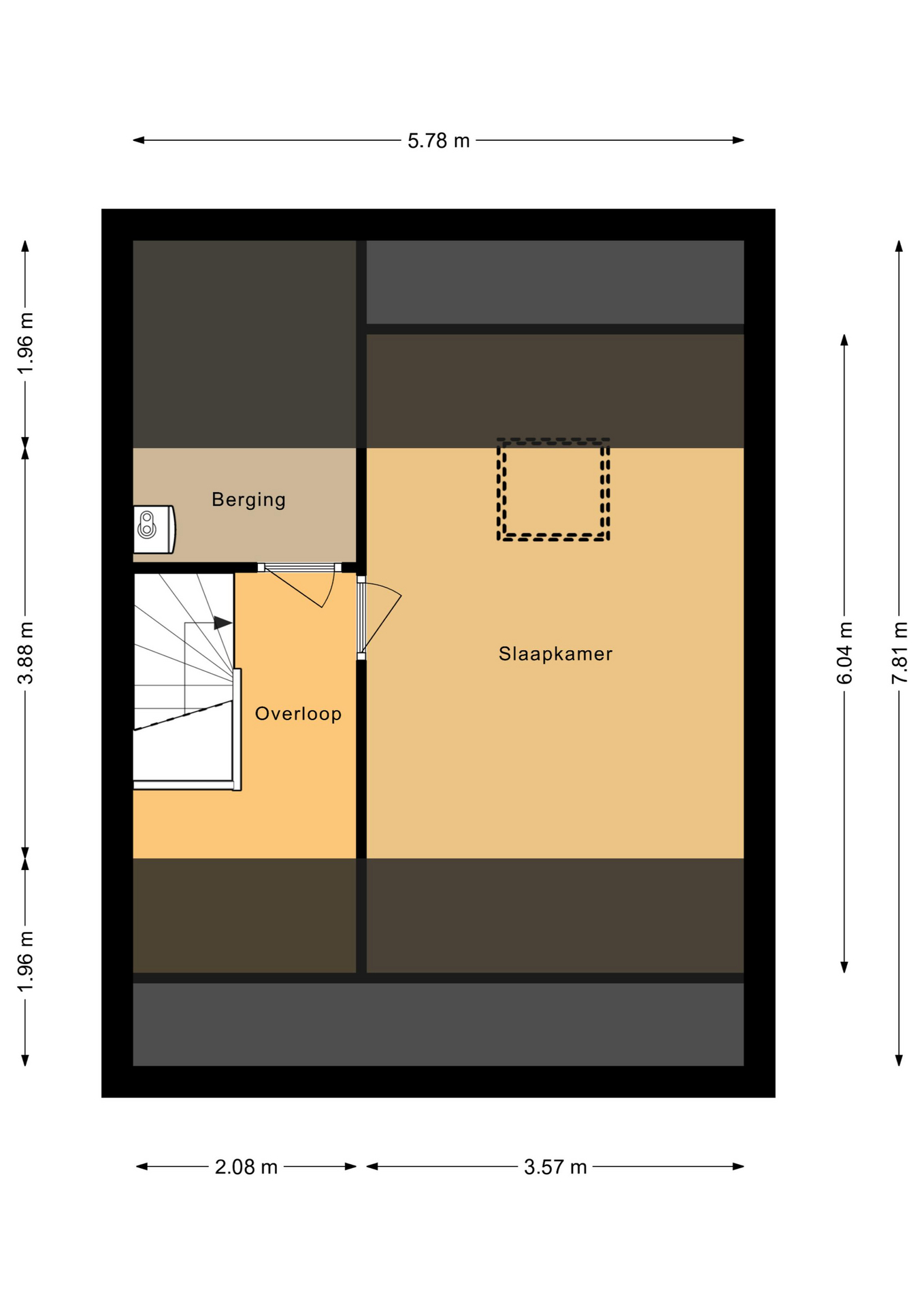 Goor – Pieter Langendijkstraat 25 – Plattegrond